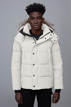 Chamarras Canada Goose Hombre Mexico - Wyndham Abrigos Blancos OX0594673